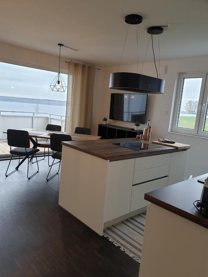 Ferienwohnung Seeblick Lausitzer Seenland Grossraeschen Exterior photo