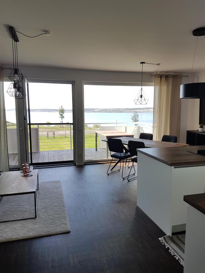 Ferienwohnung Seeblick Lausitzer Seenland Grossraeschen Exterior photo